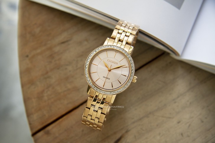 Đồng hồ Citizen EL3043-81X máy Nhật và thay pin miễn phí - Ảnh 1