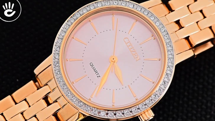 Đồng hồ Citizen EL3043-81X máy Nhật và thay pin miễn phí - Ảnh 2