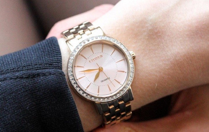 Đồng hồ Citizen EL3043-81X máy Nhật và thay pin miễn phí - Ảnh 7
