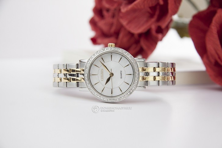 Đồng hồ nữ Citizen EL3044-89D giá rẻ, thay pin miễn phí - Ảnh 1