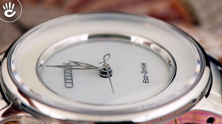 Đồng hồ Eco-Drive Citizen EM0380-57D năng lượng ánh sáng - Ảnh 4