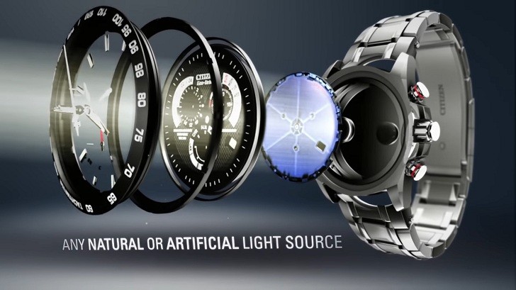 Đồng hồ Eco-Drive Citizen EM0401-59A năng lượng ánh sáng - Ảnh 3