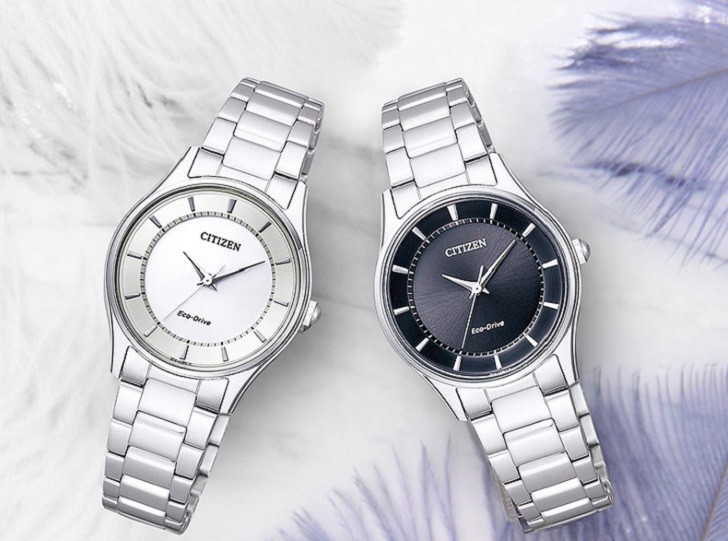 Mẫu Citizen EM0401-59E thanh lịch, máy Eco-Drive độc quyền - Ảnh 3