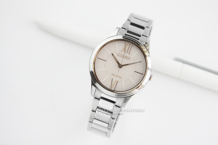 Đồng hồ Citizen EM0415-54W năng lượng ánh sáng độc quyền - Ảnh 1