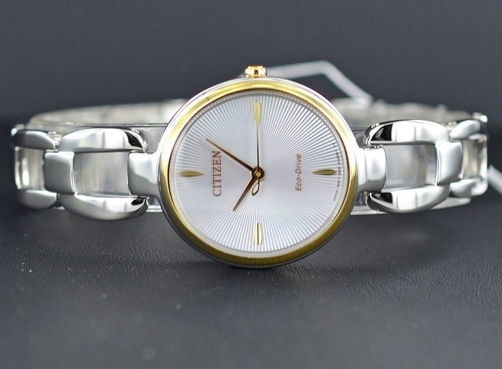 Đồng hồ Eco-Drive Citizen EM0424-88A năng lượng ánh sáng - Ảnh 1