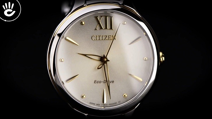 Đồng hồ nữ Citizen EM0554-82X bộ máy năng lượng ánh sáng - Ảnh 3