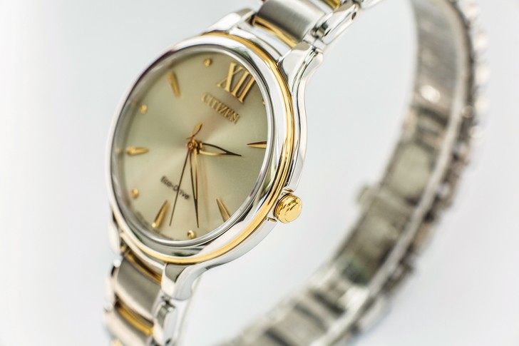 Đồng hồ nữ Citizen EM0554-82X bộ máy năng lượng ánh sáng - Ảnh 5
