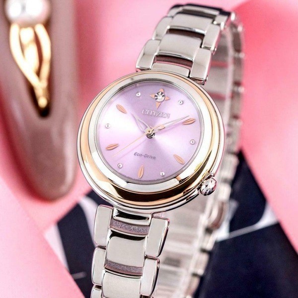 Đồng hồ Citizen Eco-Drive EM0588-81X siêu mỏng 7mm - Ảnh 2