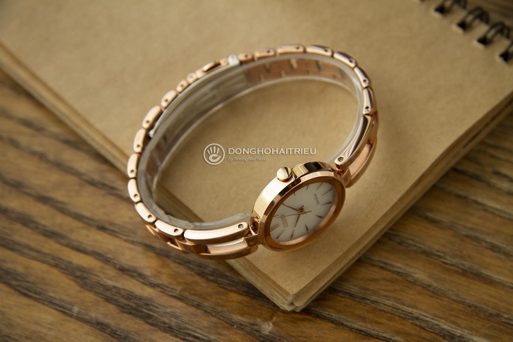 Đồng hồ Citizen EM0639-81A Mạ vàng sang trọng, pin bất tử - Ảnh 5