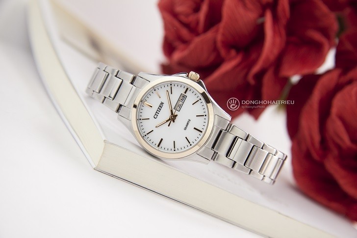 Đồng hồ nữ Citizen EQ0596-87A giá rẻ, thay pin miễn phí - Ảnh 2