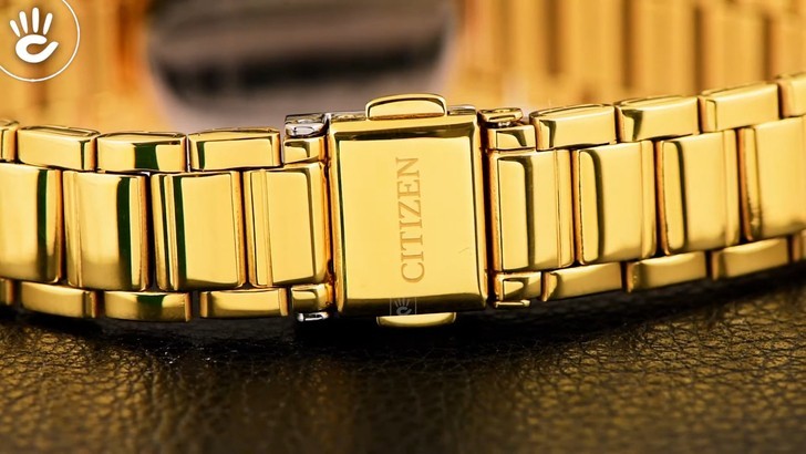 Đồng hồ Citizen EU6012-58E máy quartz, mạ vàng sang trọng - Ảnh 4