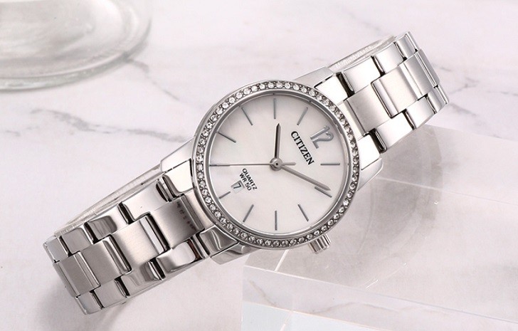 Đồng hồ nữ Citizen EU6063-81D giá rẻ, thay pin miễn phí - Ảnh 1