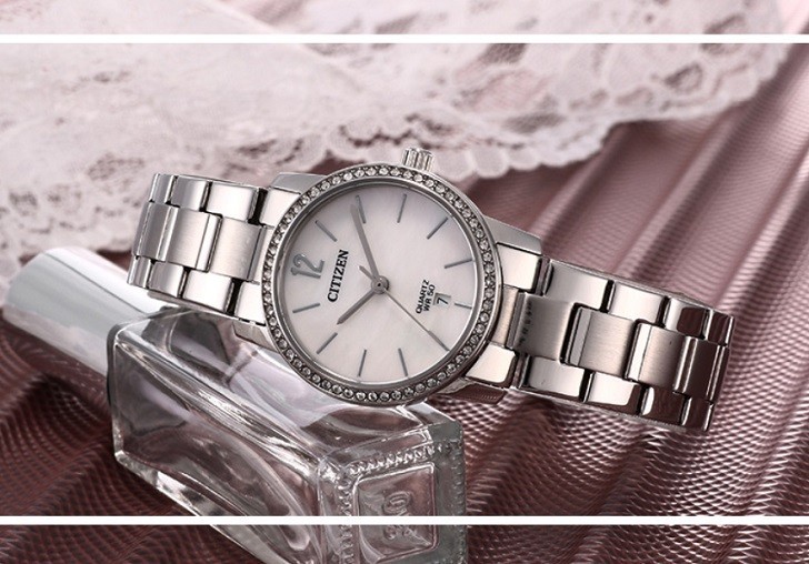 Đồng hồ nữ Citizen EU6063-81D giá rẻ, thay pin miễn phí - Ảnh 2