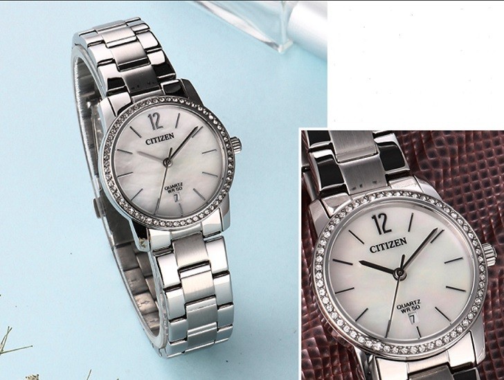 Đồng hồ nữ Citizen EU6063-81D giá rẻ, thay pin miễn phí - Ảnh 4