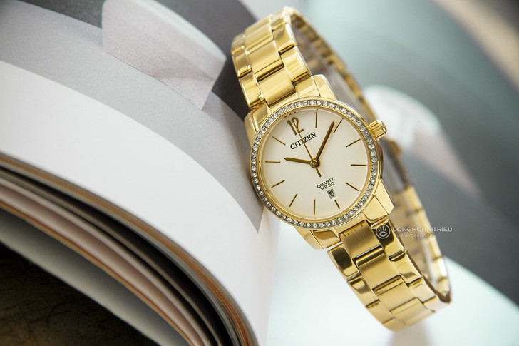 Đồng hồ Citizen EU6032-85A giá rẻ, được thay pin miễn phí - Ảnh 1