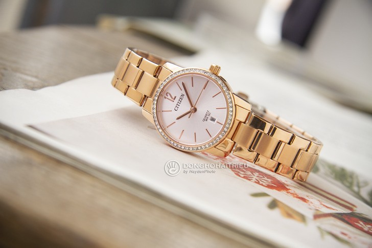 Đồng hồ Citizen EU6039-86A máy Nhật và thay pin miễn phí - Ảnh 1