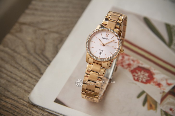Đồng hồ Citizen EU6039-86A máy Nhật và thay pin miễn phí - Ảnh 2