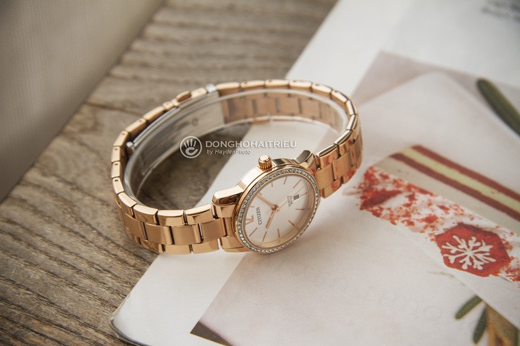Đồng hồ Citizen EU6039-86A máy Nhật và thay pin miễn phí - Ảnh 6