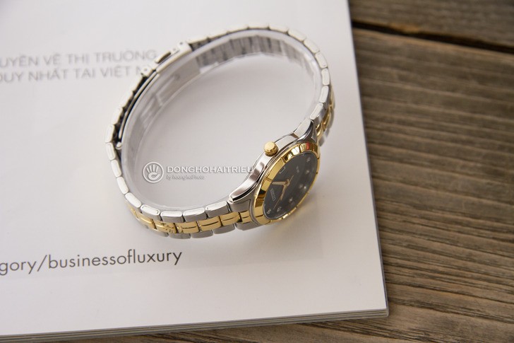 Citizen EU6044-51E đính 12 viên pha lê, dây demi sang trọng - Ảnh 6