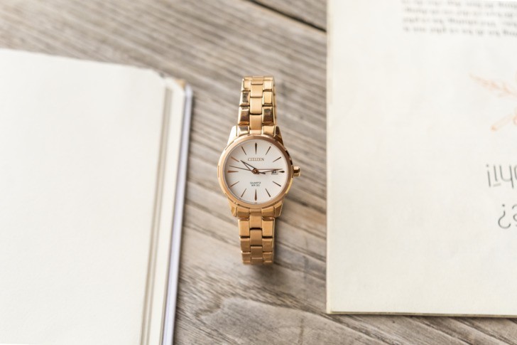 Đồng hồ Citizen EU6073-53A máy Nhật và thay pin miễn phí - Ảnh 2