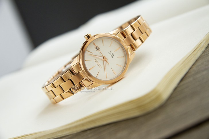 Đồng hồ Citizen EU6073-53A máy Nhật và thay pin miễn phí - Ảnh 3