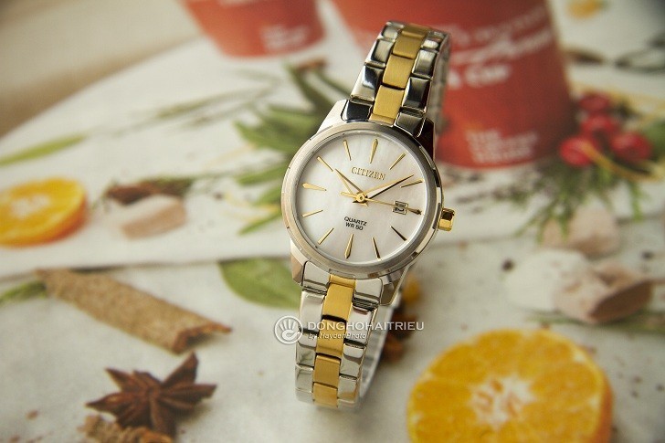 Đồng hồ nữ Citizen EU6074-51D giá tốt thay pin miễn phí - Ảnh 3