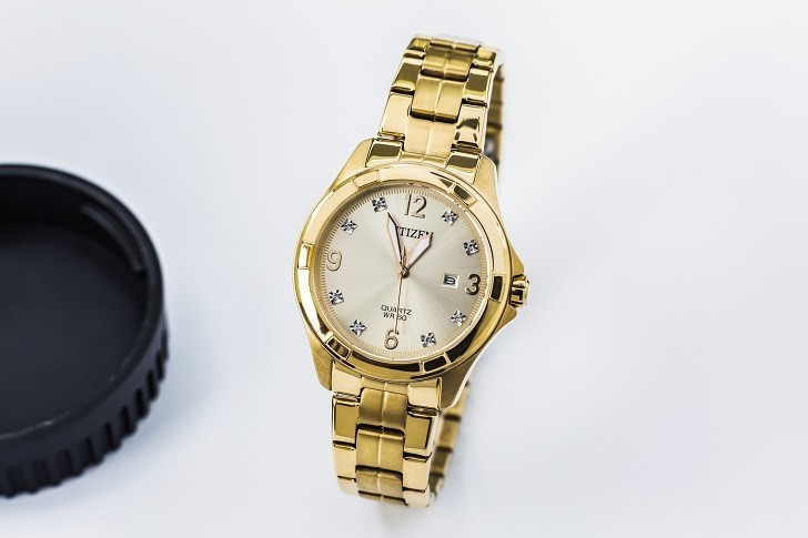 Đồng hồ nữ Citizen EU6082-52P giá rẻ, thay pin miễn phí - Ảnh 1