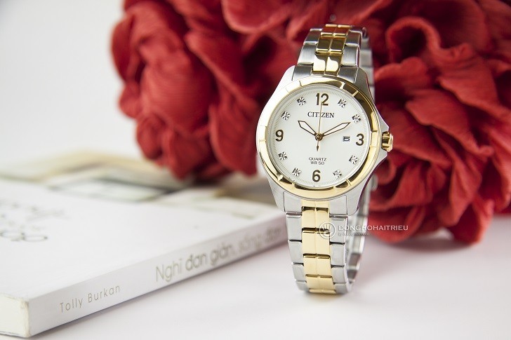 Đồng hồ nữ Citizen EU6084-57A giá rẻ, thay pin miễn phí - Ảnh 2