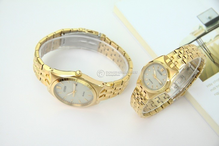 Đồng hồ Eco-Drive Citizen EW2292-67P năng lượng ánh sáng - Ảnh 4