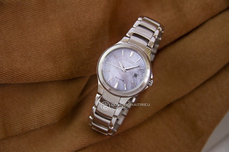 Đồng hồ Eco-Drive Citizen EW2520-56Y năng lượng ánh sáng - Ảnh 3