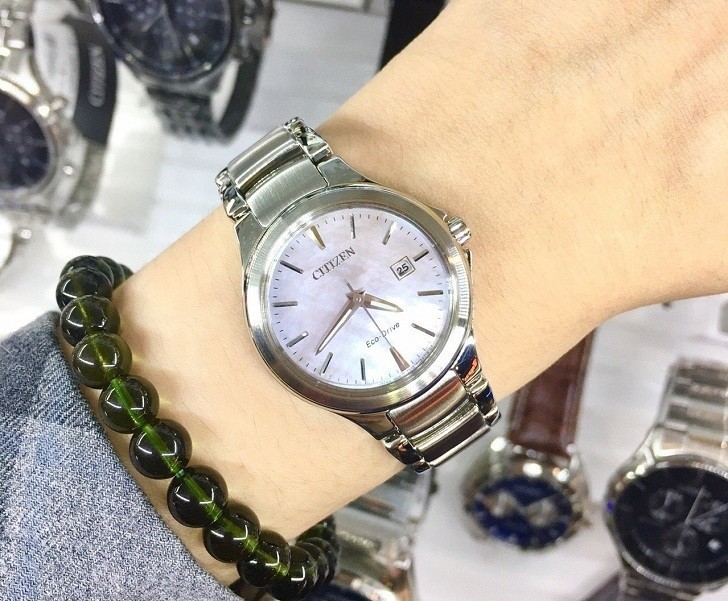 Đồng hồ Eco-Drive Citizen EW2520-56Y năng lượng ánh sáng - Ảnh 6