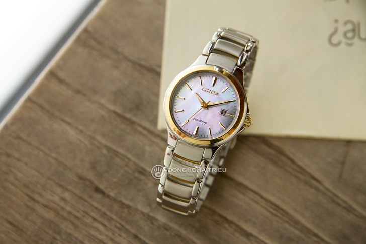 Đồng hồ Citizen EW2524-55N dùng năng lượng ánh sáng bền bỉ - Ảnh 1