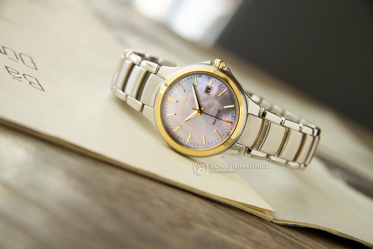 Đồng hồ Citizen EW2524-55N dùng năng lượng ánh sáng bền bỉ - Ảnh 2