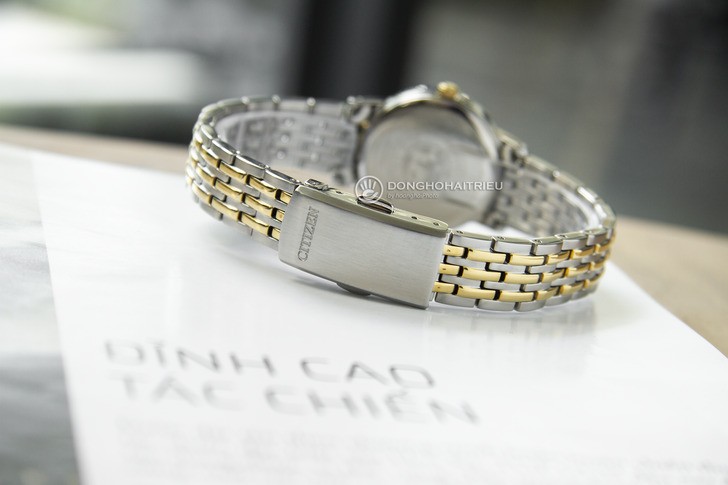 Đồng hồ Citizen EW3254-87A thời trang, dây demi sang trọng - Ảnh 4