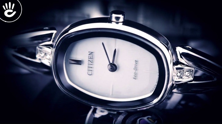 Đồng hồ Eco-Drive Citizen EX1410-88A năng lượng ánh sáng - Ảnh 3