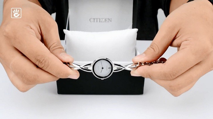 Đồng hồ nữ Citizen EX1420-84A bộ máy năng lượng ánh sáng - Ảnh 1