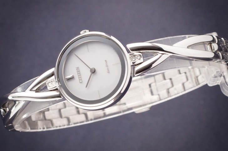 Đồng hồ nữ Citizen EX1420-84A bộ máy năng lượng ánh sáng - Ảnh 2