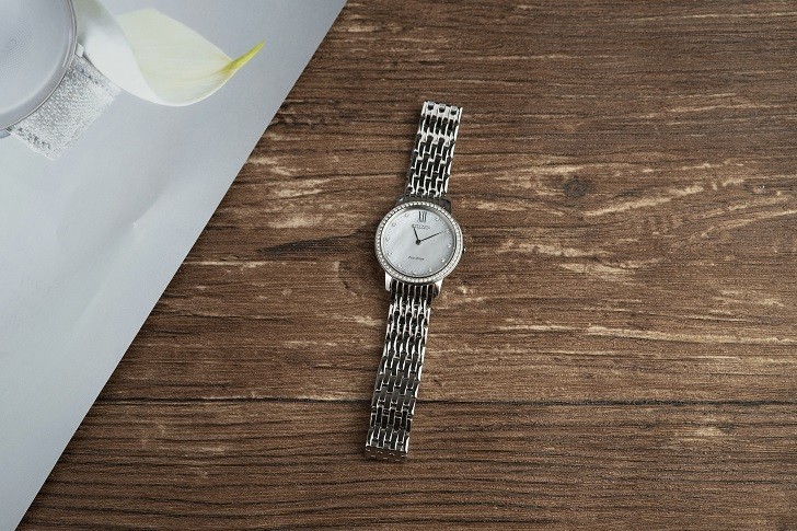 Đồng hồ nữ Citizen EX1480-82D bộ máy năng lượng ánh sáng - Ảnh 2