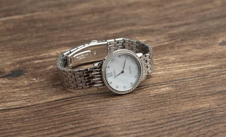 Đồng hồ nữ Citizen EX1480-82D bộ máy năng lượng ánh sáng - Ảnh 5