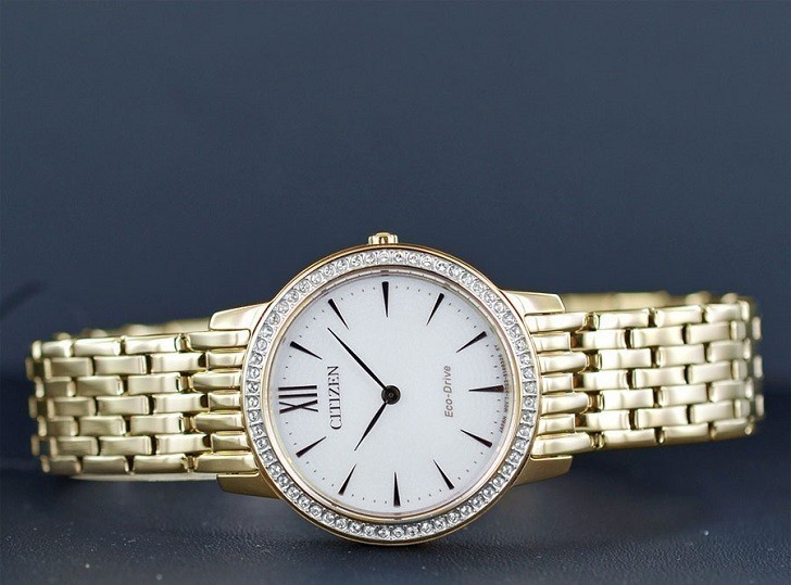 Đồng hồ nữ Citizen EX1483-84A bộ máy năng lượng ánh sáng - Ảnh 1