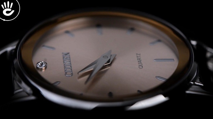 Đồng hồ Citizen EZ6370-56X mặt nhỏ, giá rẻ, đính pha lê - Ảnh: 4