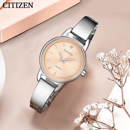 Đồng hồ Citizen EZ6370-56X mặt nhỏ, giá rẻ, đính pha lê - Ảnh: 5