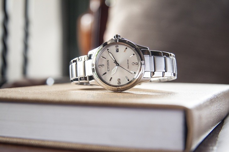 Đồng hồ Citizen FE6050-55A bộ máy pin hiện đại Eco-Drive - Ảnh 3