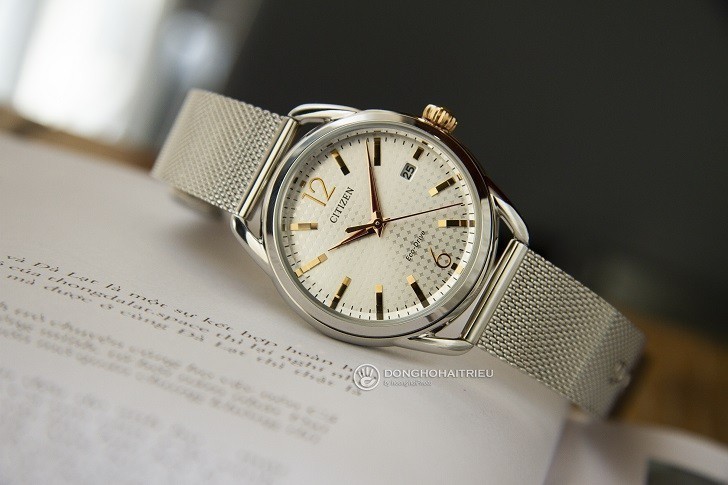 Đồng hồ nữ Citizen FE6088-87A bộ máy năng lượng ánh sáng - Ảnh 4