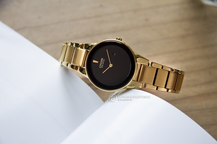 Đồng hồ nữ Citizen GA1052-55E bộ máy năng lượng ánh sáng - Ảnh 3
