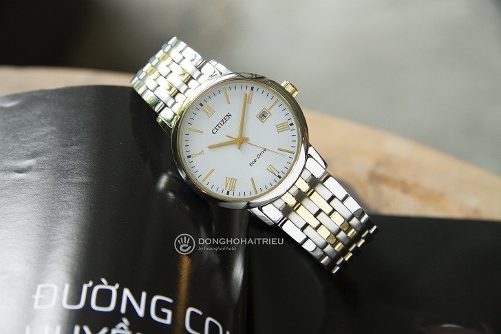 Đồng hồ Citizen Eco-Drive BM6774-51A sapphire chống trầy - Ảnh: 2
