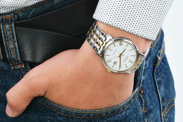 Đồng hồ Citizen Eco-Drive BM6774-51A sapphire chống trầy - Ảnh: 7