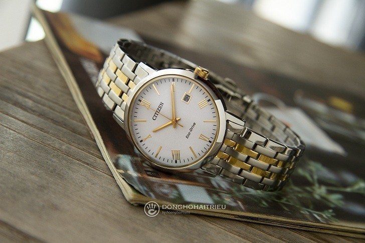 Đồng hồ Citizen Eco-Drive BM6774-51A sapphire chống trầy - Ảnh: 6