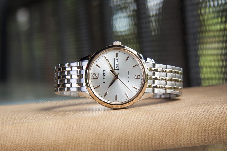 Đồng hồ Citizen NH7504-52A Automatic giá rẻ trữ cót 40 giờ - Ảnh 1
