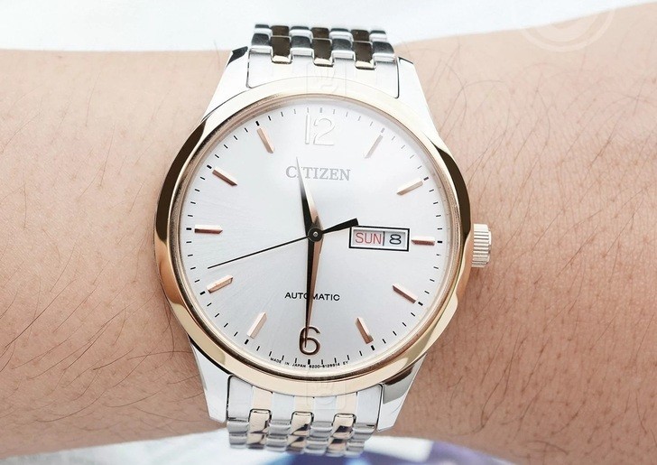 Đồng hồ Citizen NH7504-52A Automatic giá rẻ trữ cót 40 giờ - Ảnh 2